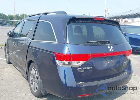 2014 Honda Odyssey Touring/Touring Elite from USA, damaged, VIN 5FNRL5H95EB025628